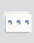 Hydrangea Trio Greeting Card