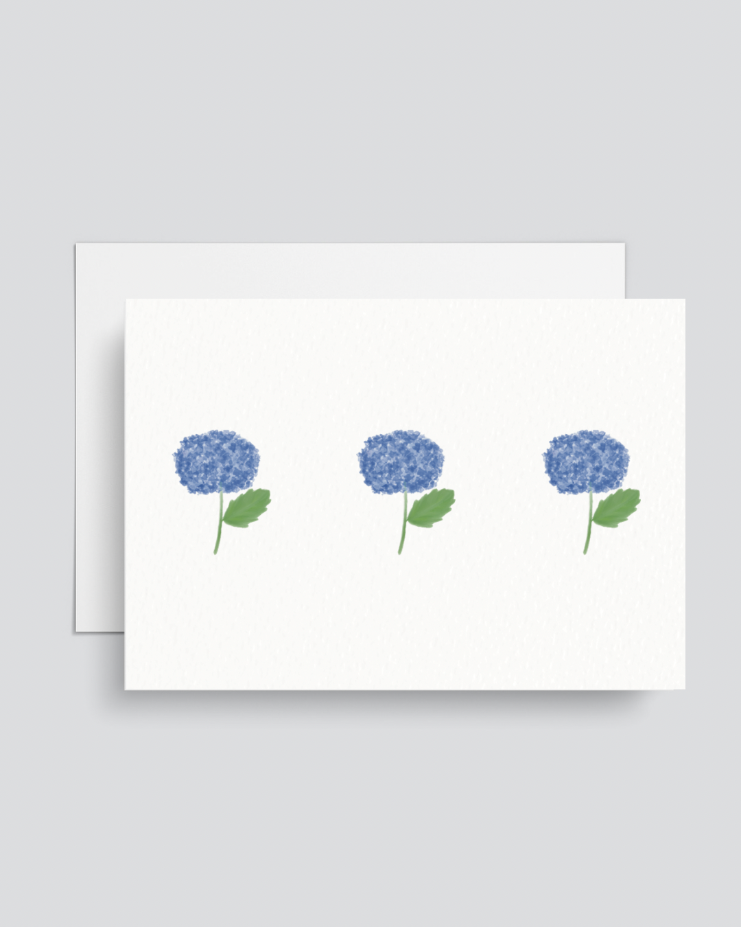 Hydrangea Trio Greeting Card