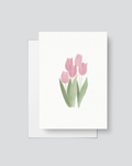 Spring Tulips Greeting Card