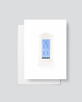 The Blue Door Greeting Card
