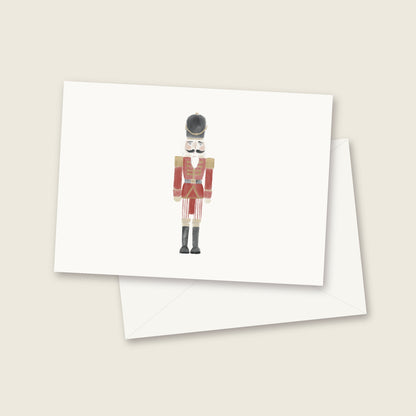 Nutcracker watercolor notecard